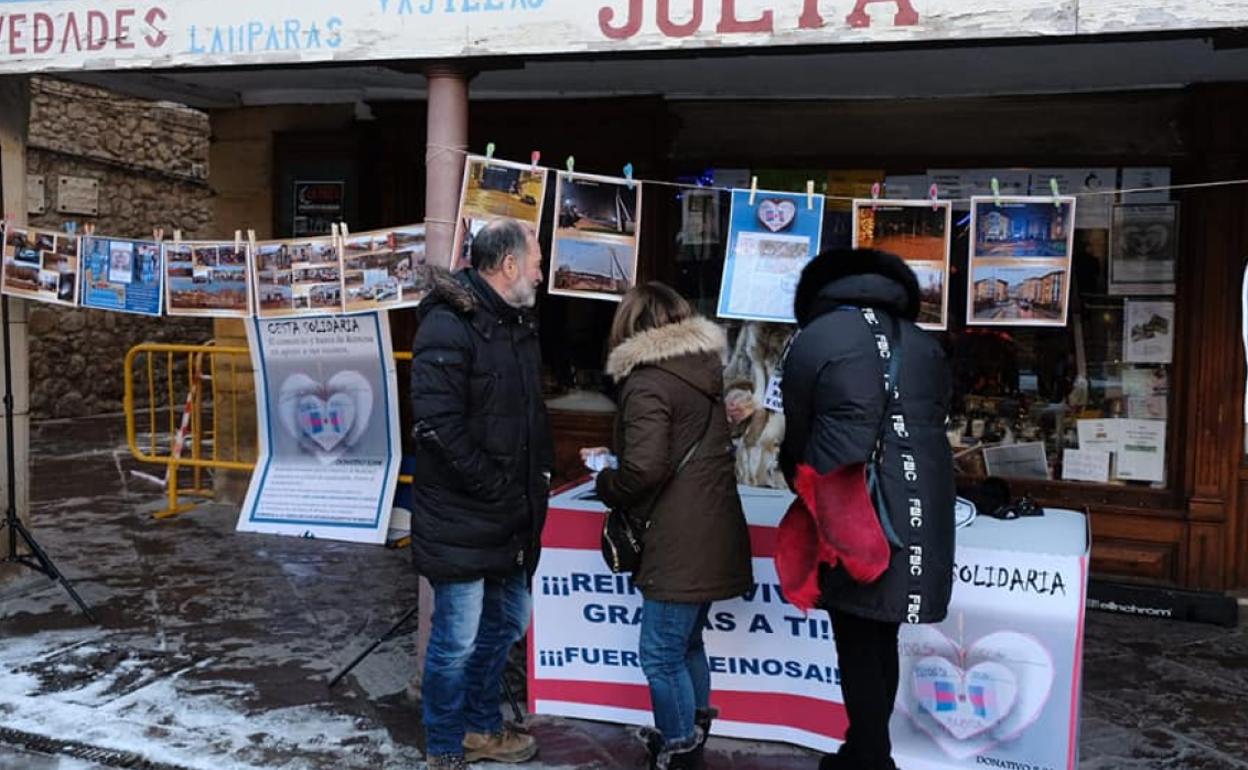 Imagen de archivo de uno de los puestos donde se han vendido las papeletas.