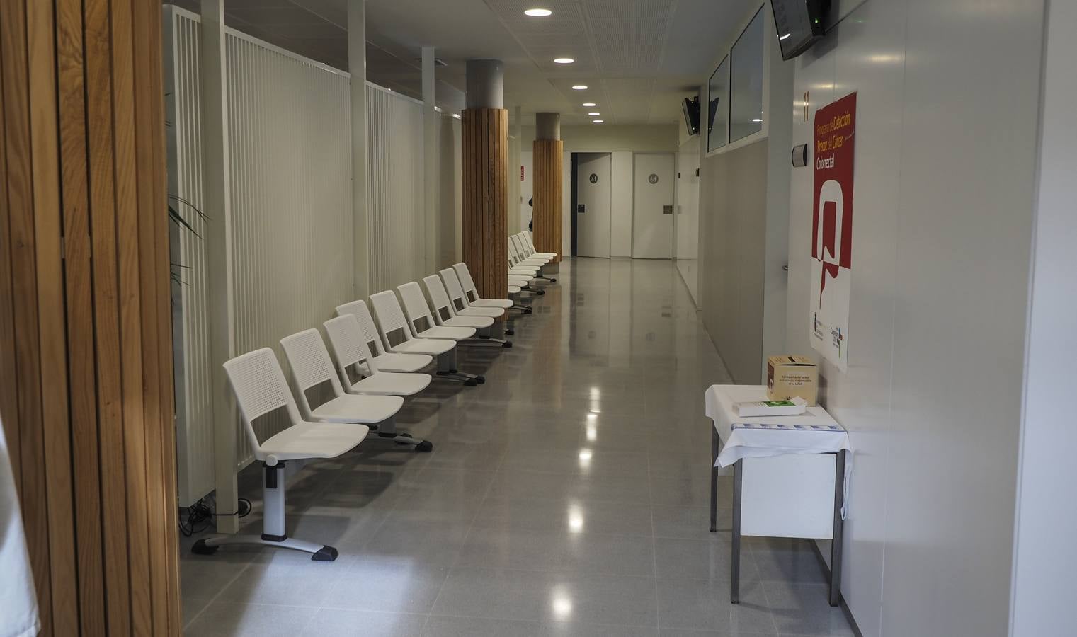 Interior del Centro de Salud