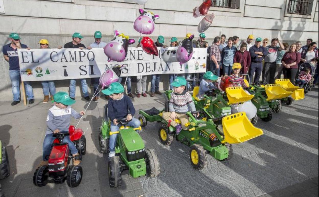 El campo toma Santander para reivindicar «un futuro con agricultores y ganaderos»