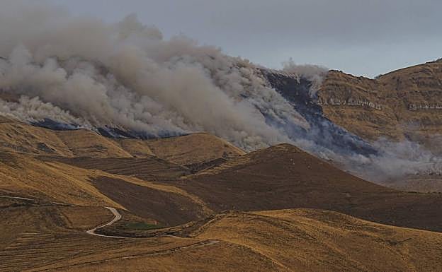 De la Cantabria verde a la Cantabria quemada