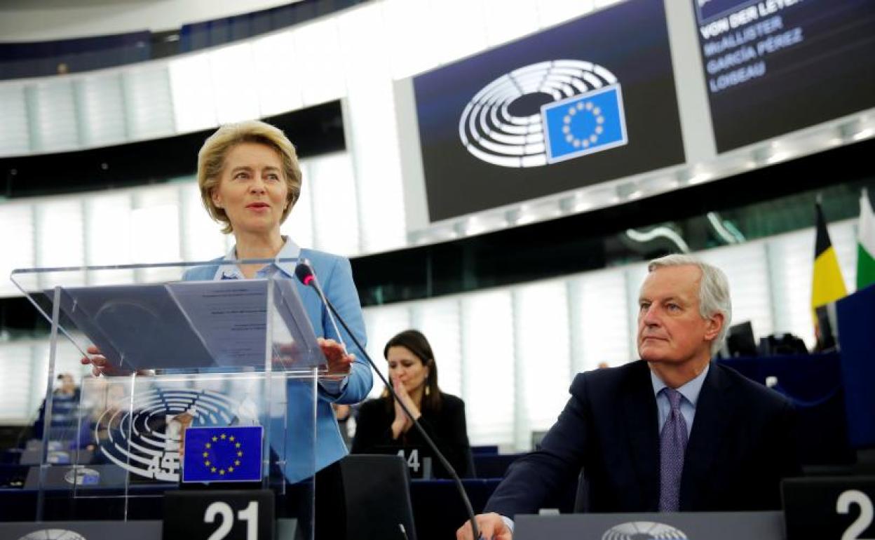 Ursula von der Leyen, presidenta de la Comisión Europea 