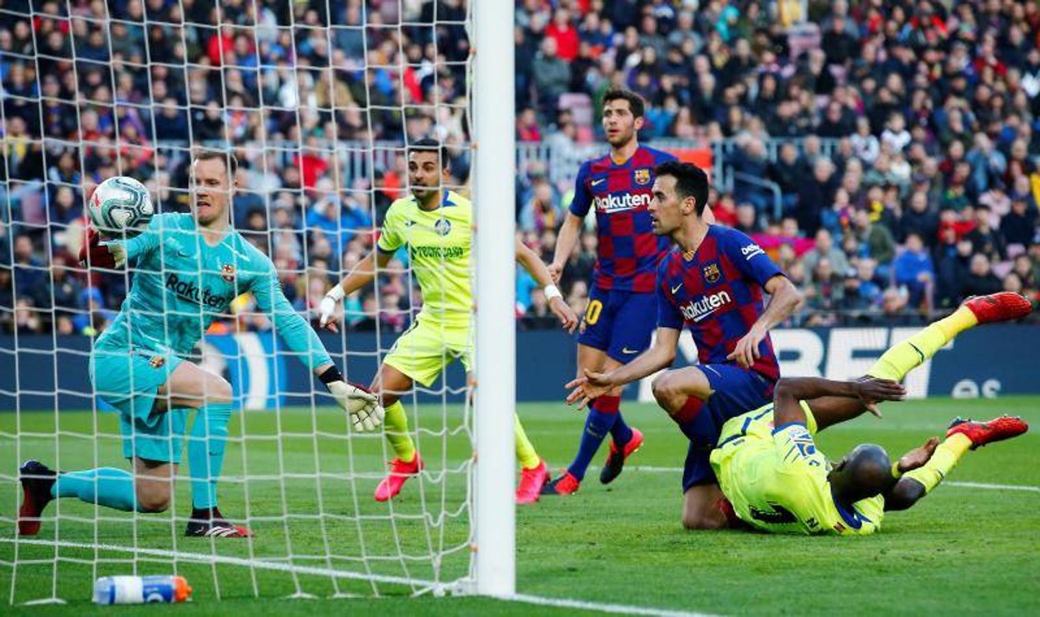 Fotos: Las mejores imágenes del Barcelona-Getafe