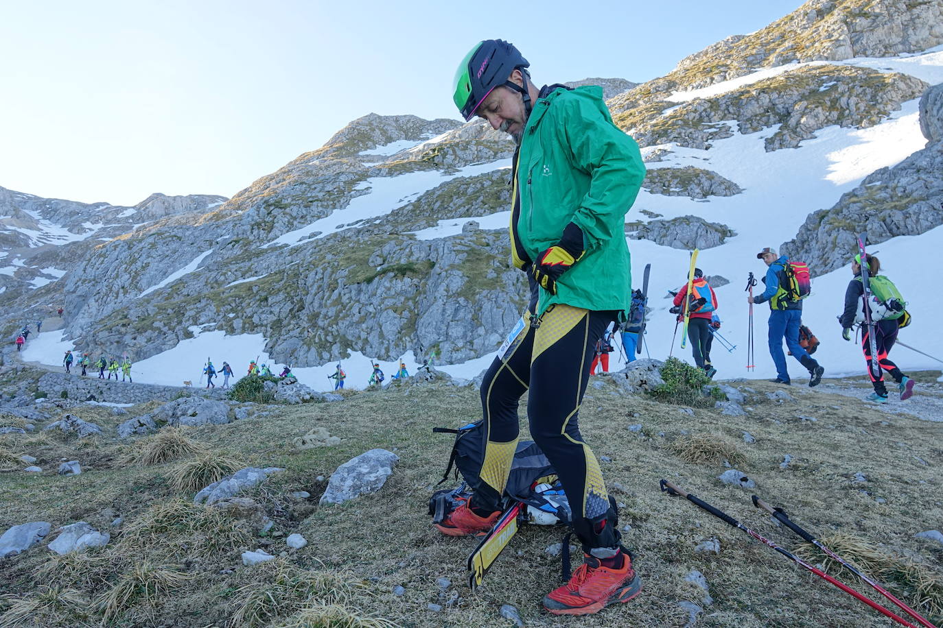 Fotos: La belleza del esquí de alta montaña en la Sotres Sky Tour