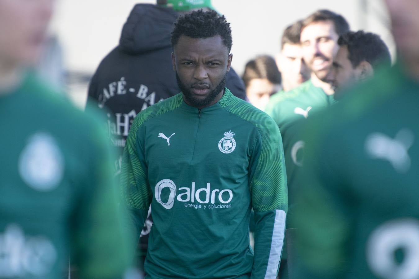 Fotos: Entrenamiento del racing para preparar el partido ante el Málaga