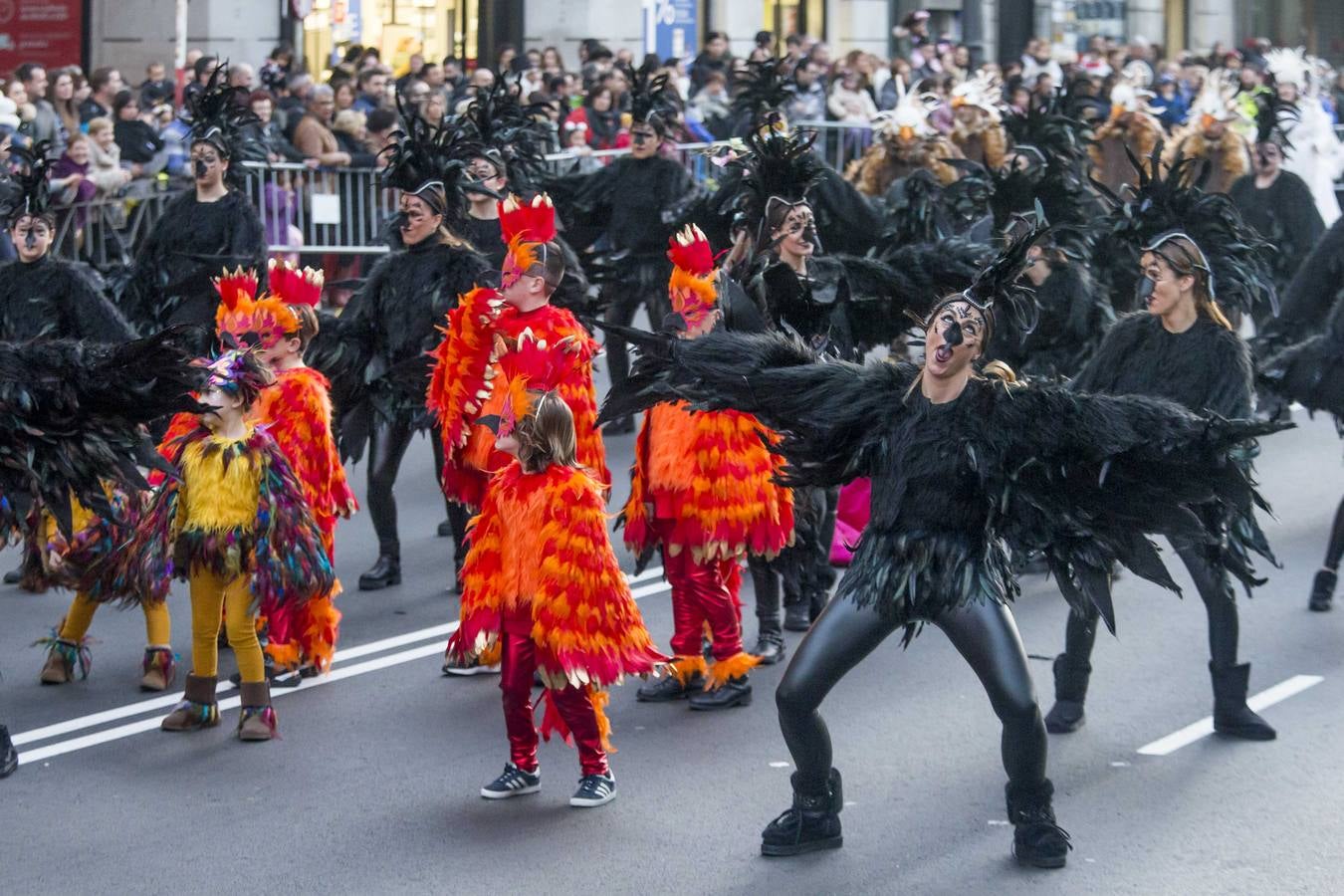 Fotos: Derroche de imaginación en el desfile de Santander