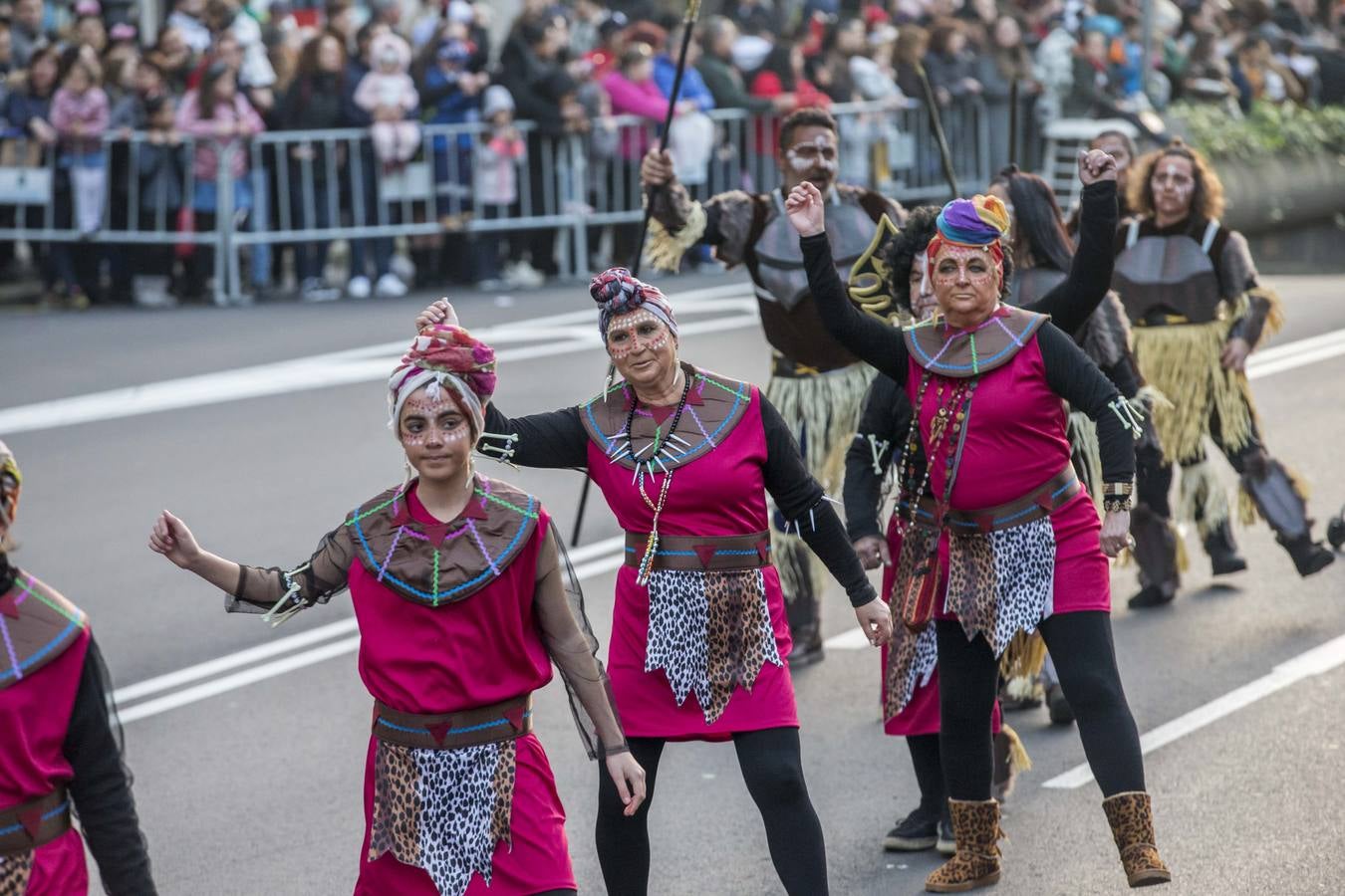 Fotos: Derroche de imaginación en el desfile de Santander