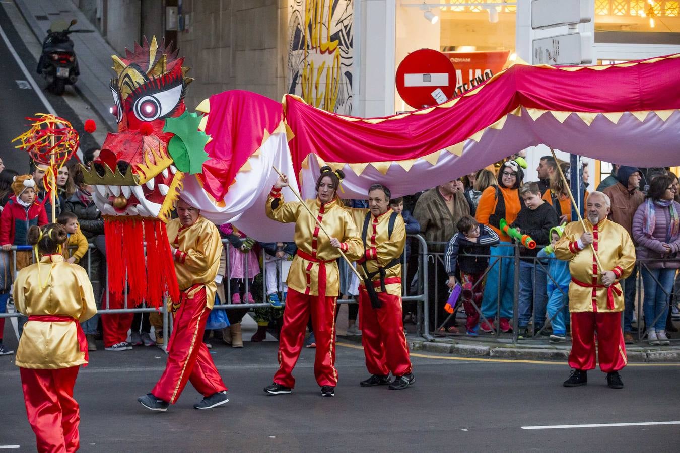 Fotos: Derroche de imaginación en el desfile de Santander