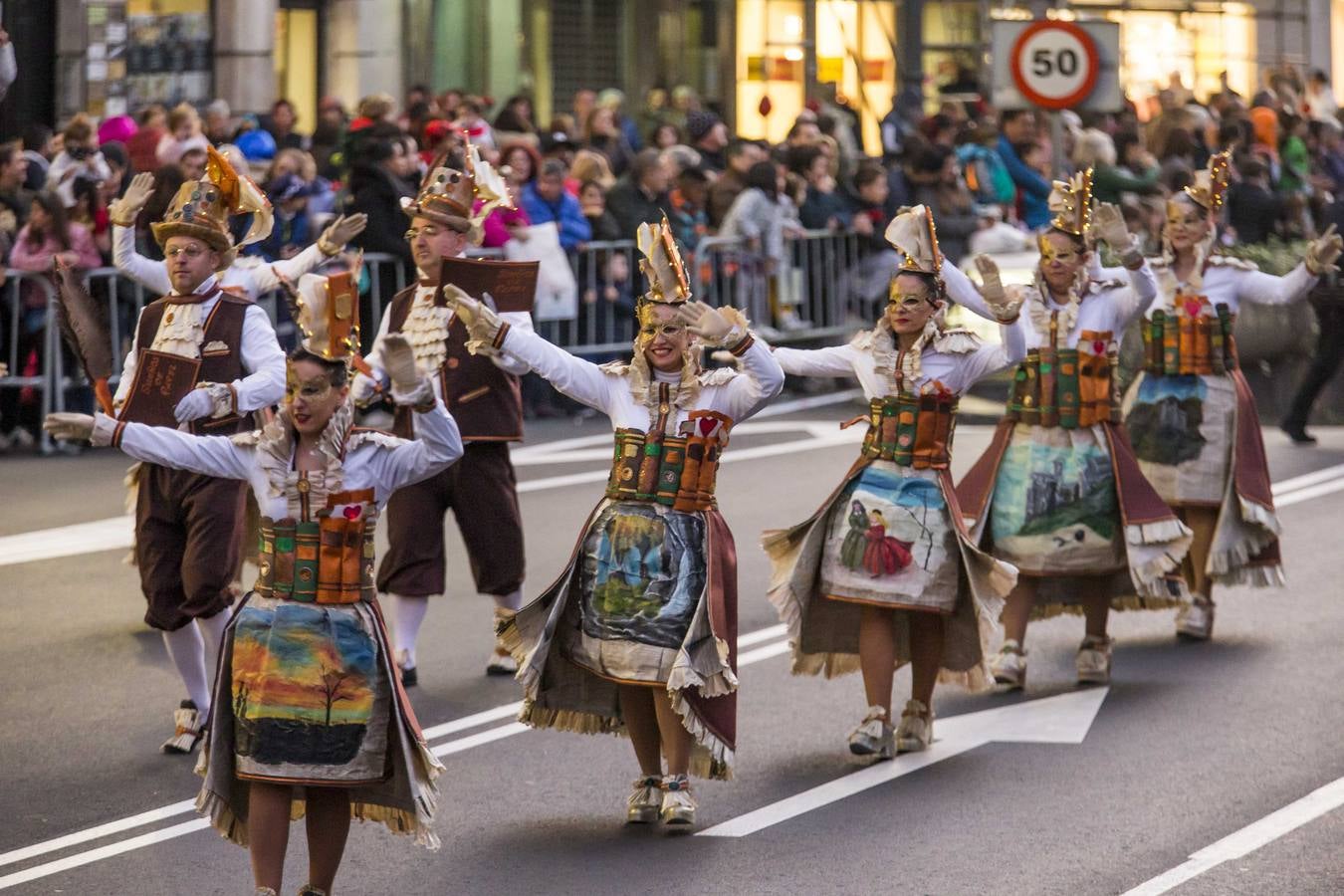 Fotos: Derroche de imaginación en el desfile de Santander