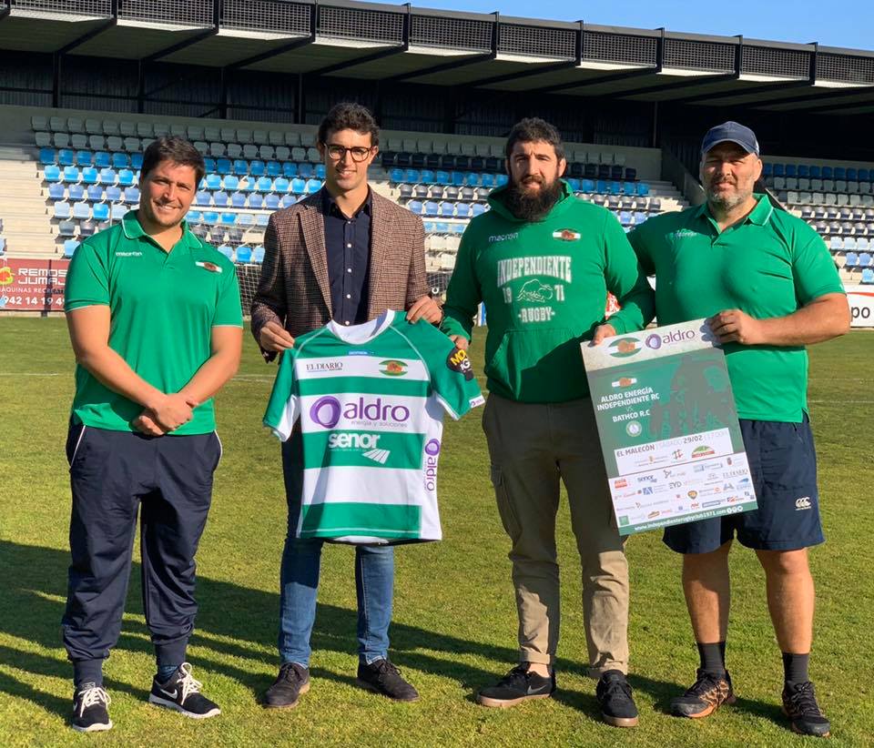 De izquierda a derecha, Mariano García, Nacho González, Manu Mora y Chucho Mozimán.