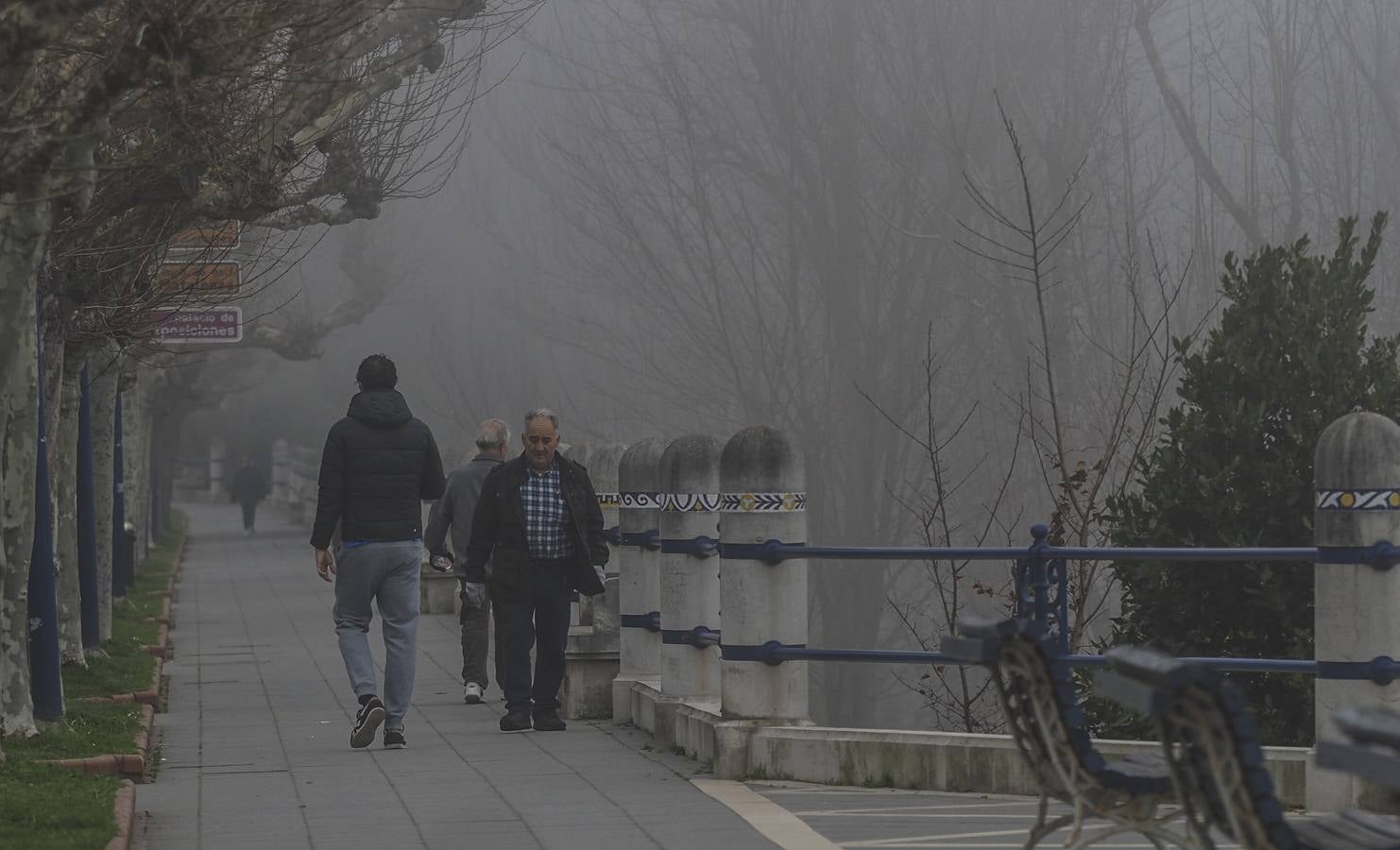 Fotos: Una densa niebla cubre Santander