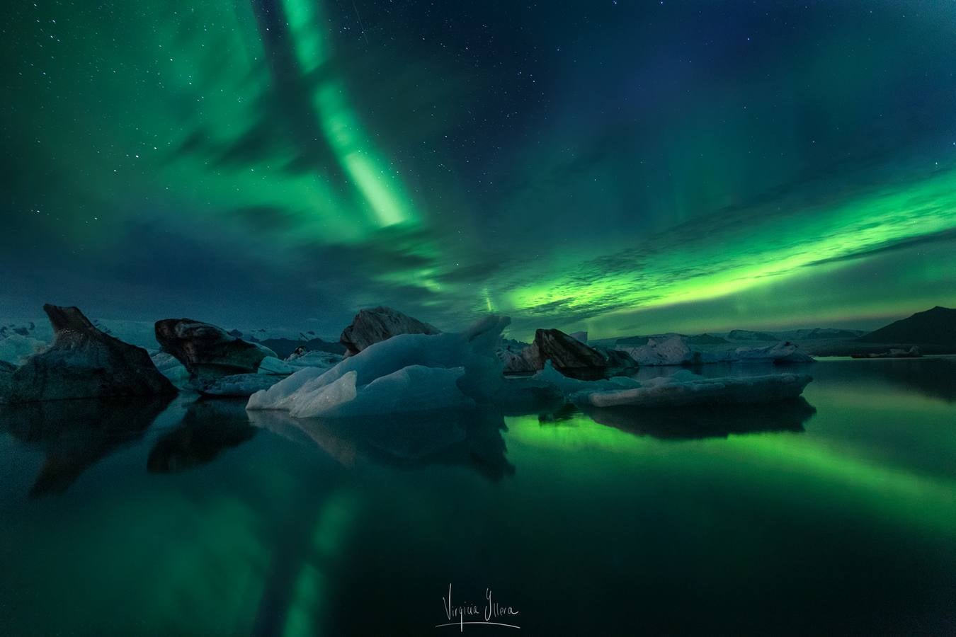 Fotos: Una cántabra &#039;enganchada&#039; a las auroras boreales