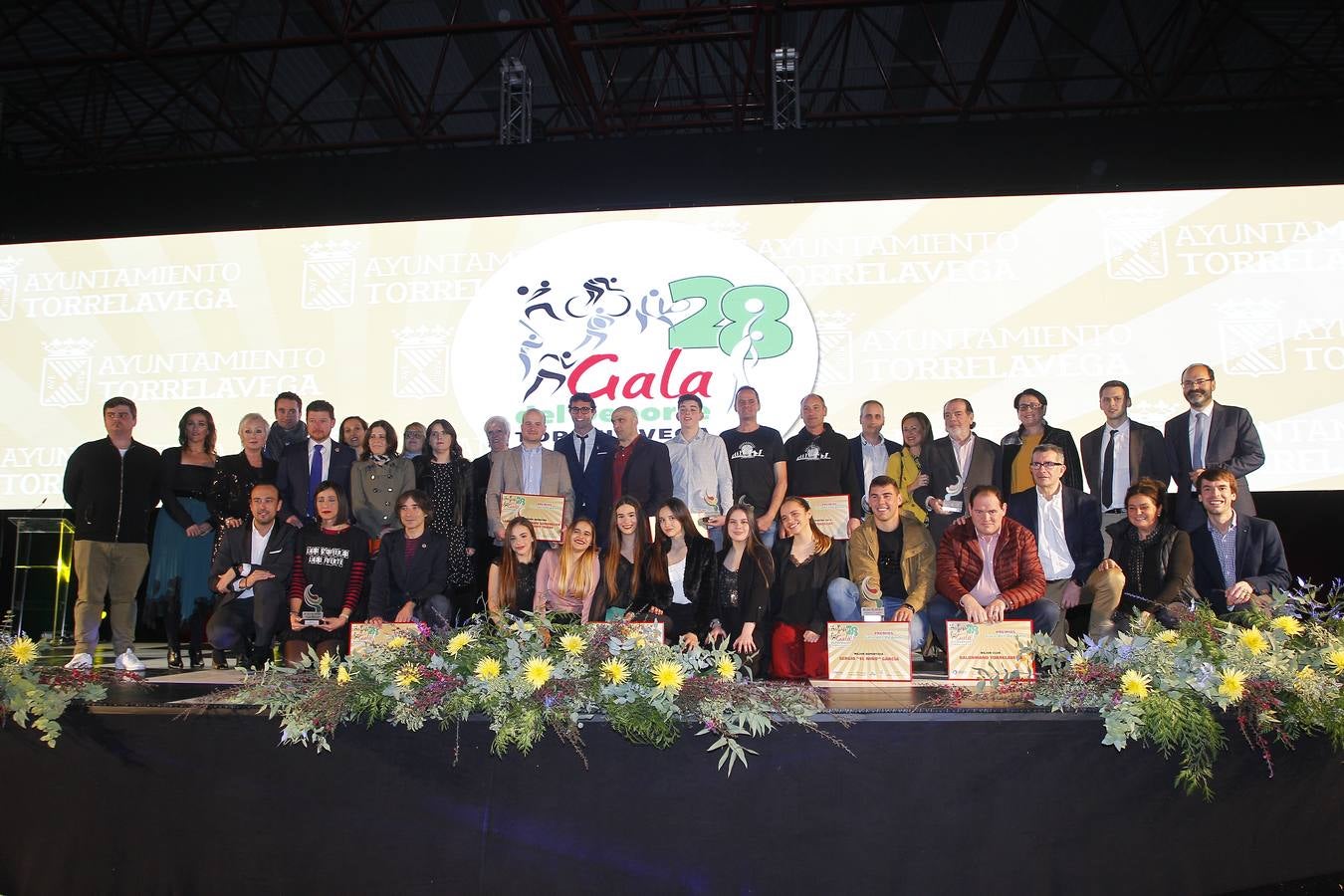 Sergio García 'El Niño' recibe el premio de major deportista de Torrelavega en 2019.