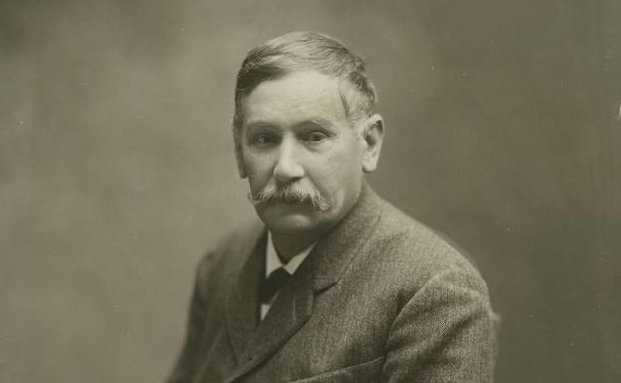 Retrato del escritor Benito Pérez Galdós. 