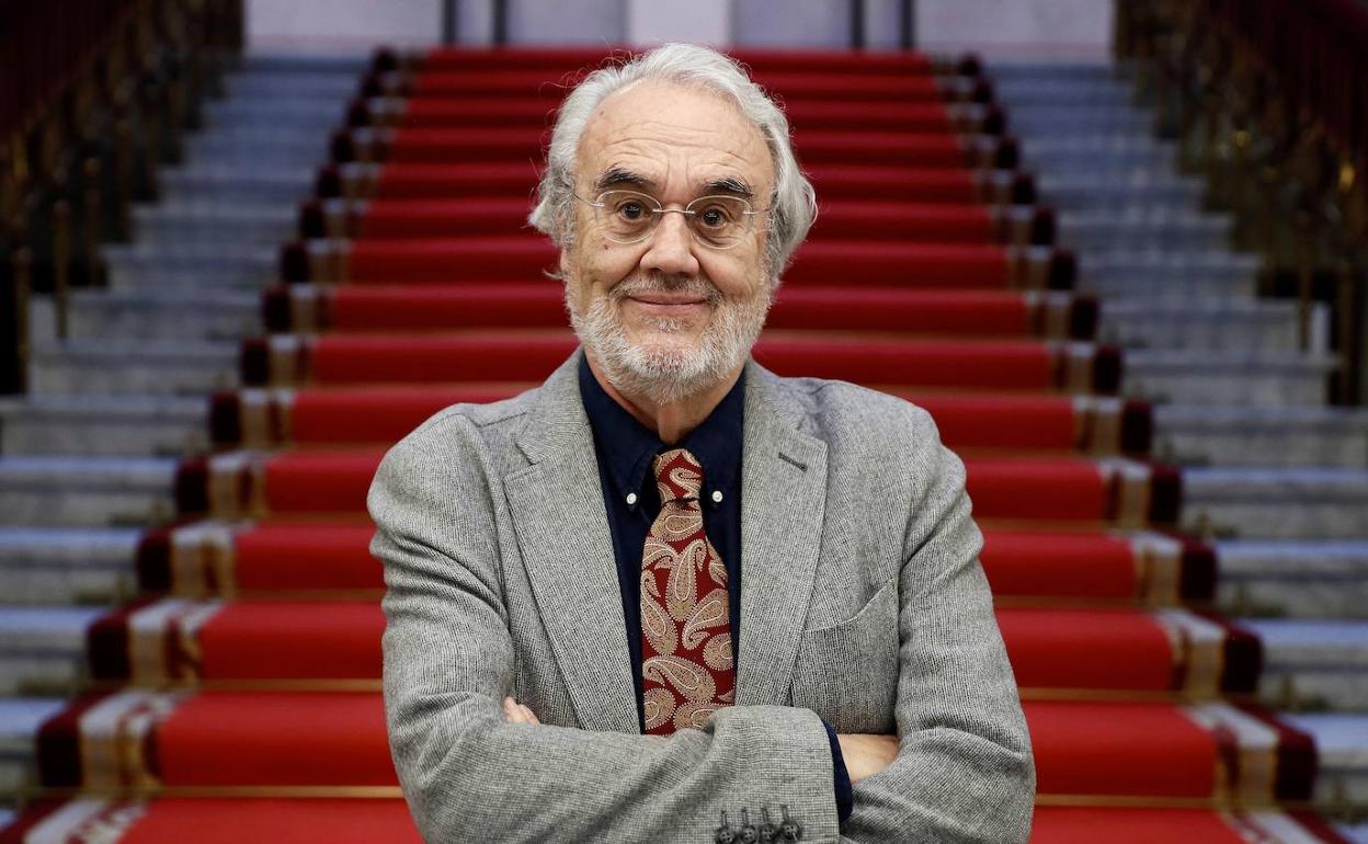 El cineasta Gutiérrez Aragón.