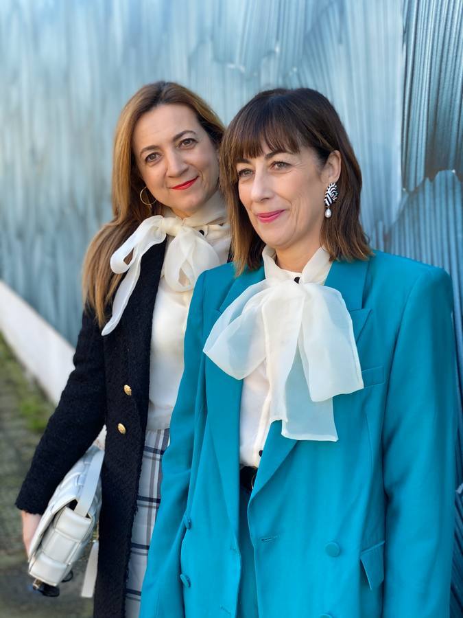 Gema de Luelmo y Rosa Melgar mostrarán en @dos._styles cómo viven la moda, nos darán ideas sobre cómo combinar prendas que tenemos en el armario y cómo lucir las nuevas tendencias. En esta ocasión nos muestran cómo sacar partido a una blusa de organza con gran lazada.