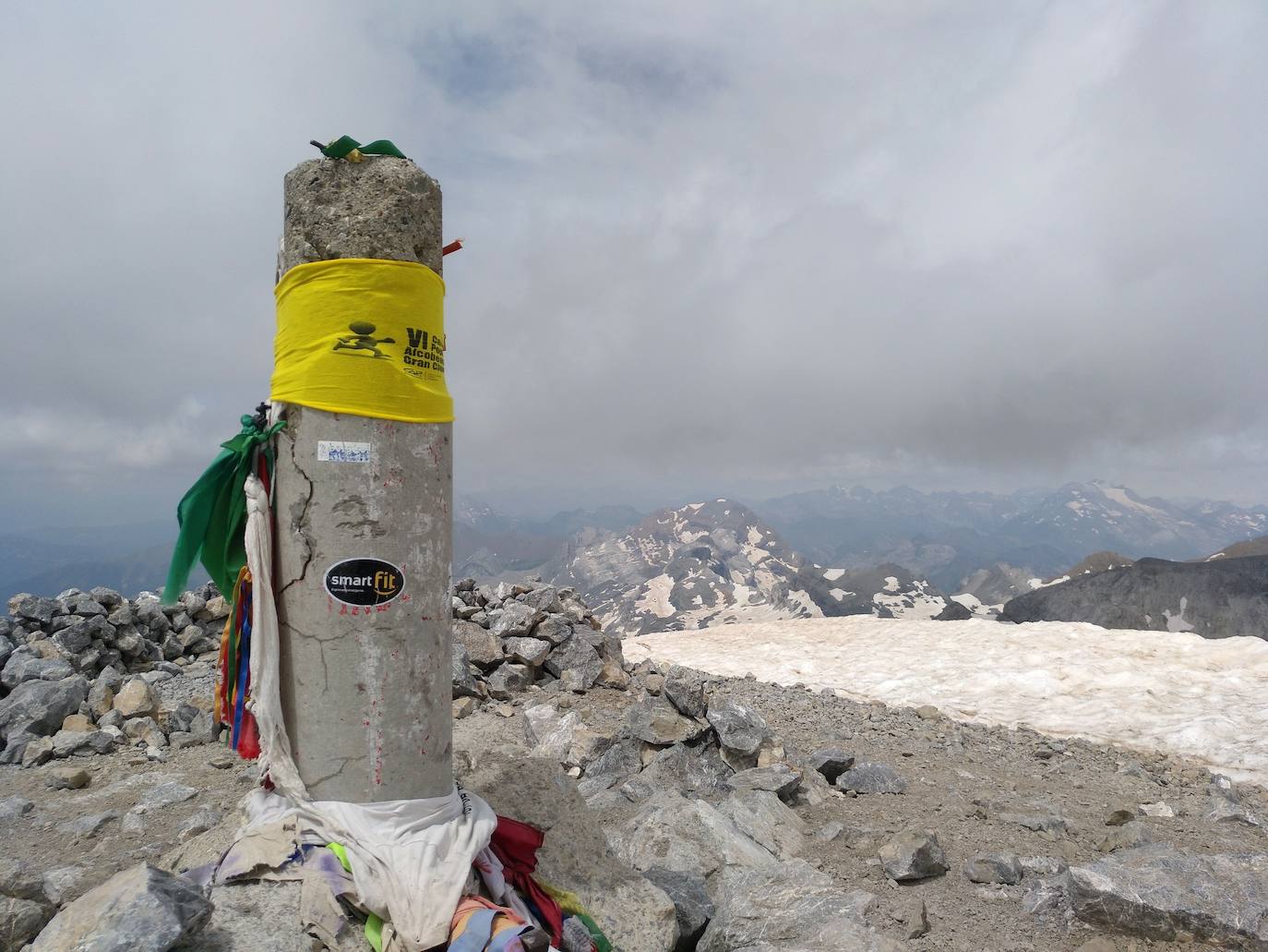 La cima de Monte Perdido (3.355 metros)