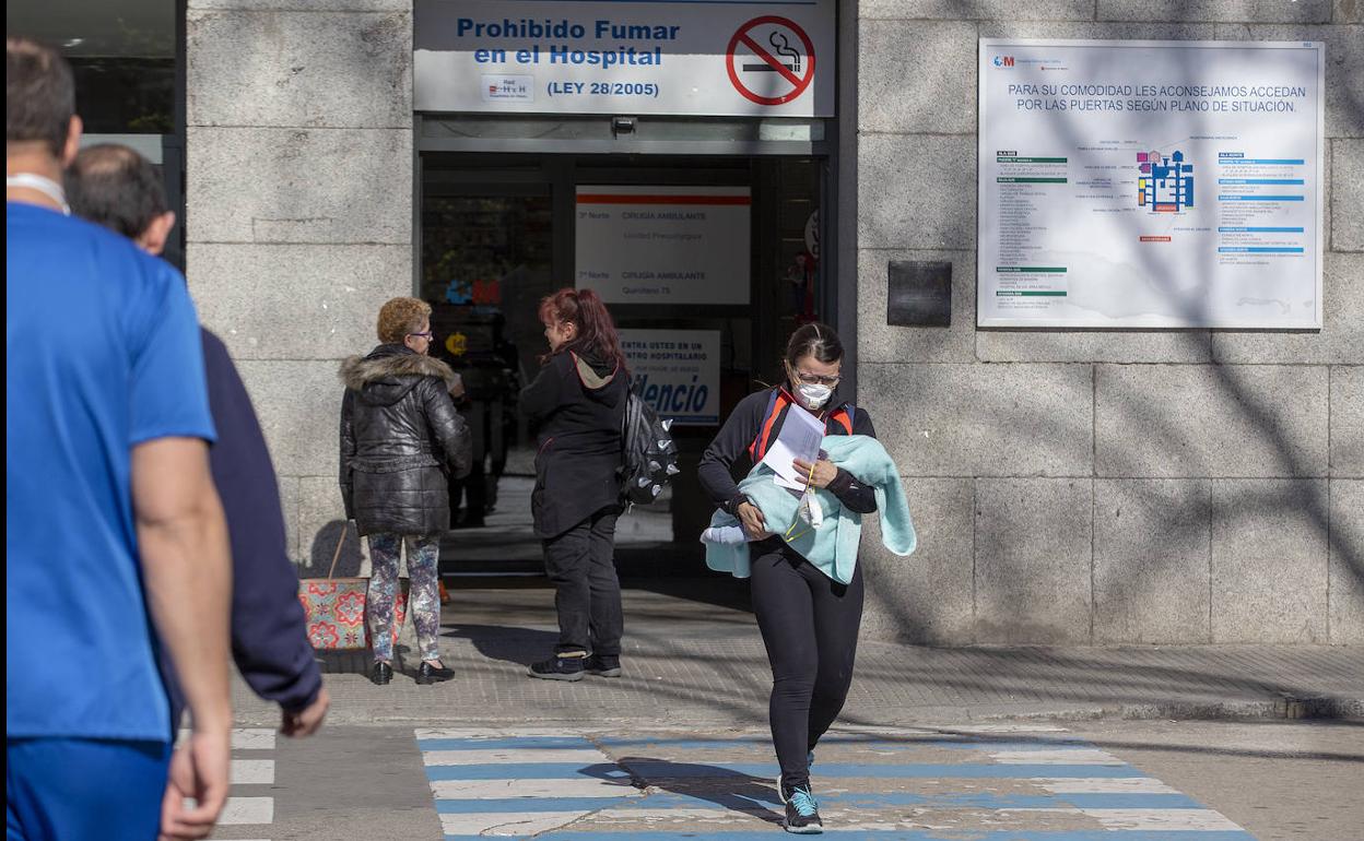 Urgencias del hospital Clínico San Carlos. 