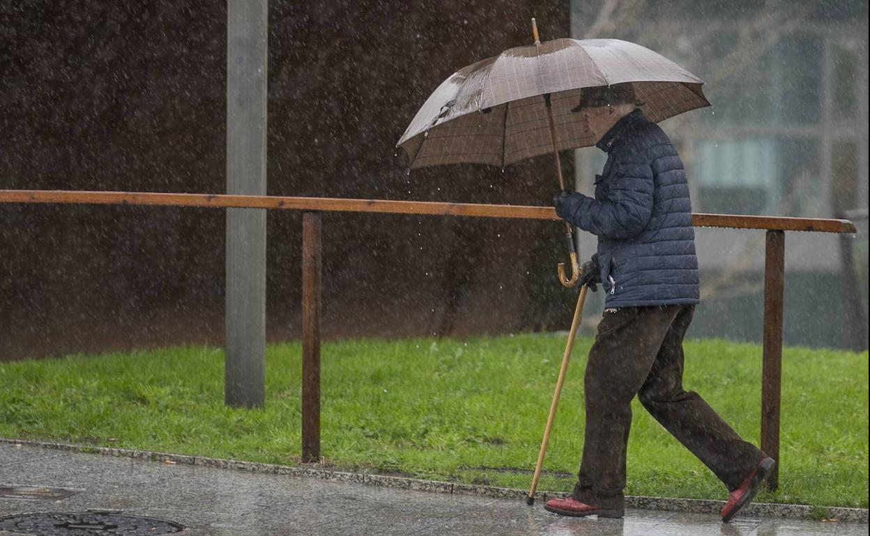 Una nueva borrasca trae lluvia, nieve, viento y frío a Cantabria