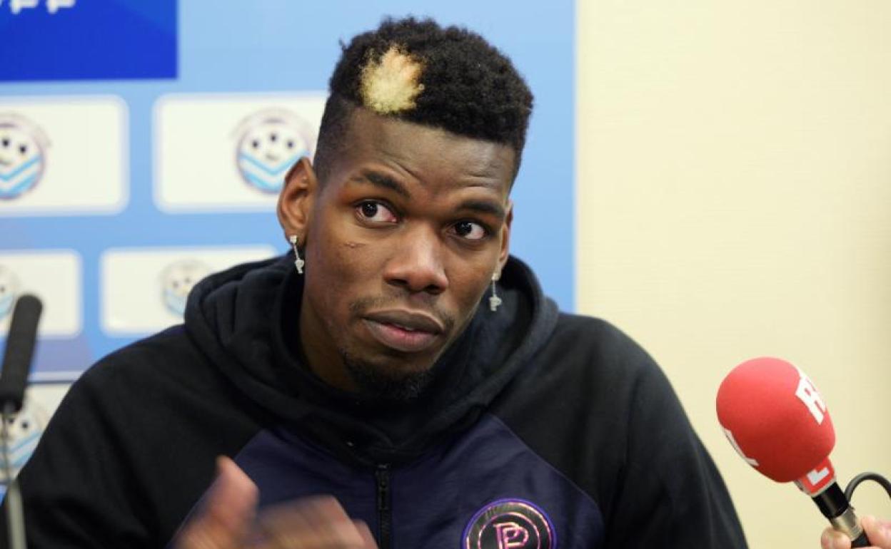 Paul Pogba, centrocampista del Manchester United. 