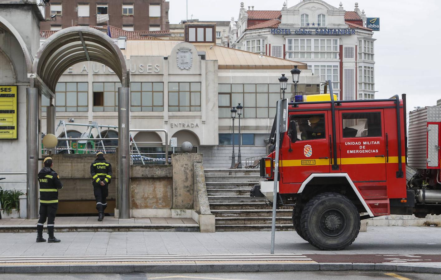 El Ministerio de Defensa desplaza a la región a 97 militares y 30 vehículos para tareas de vigilancia, concienciación ciudadana y desinfección en la lucha contra la pandemia