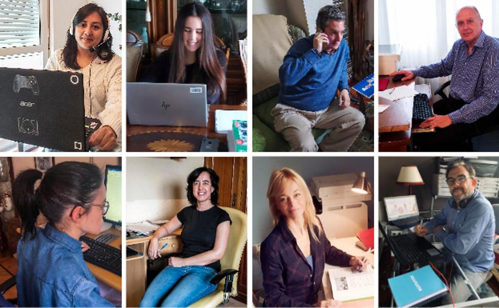 La oficina pegada al dormitorio 