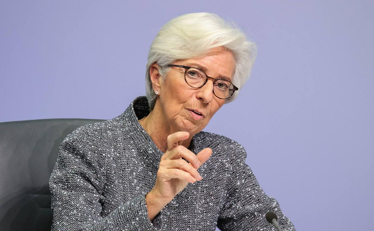 Christine Lagarde, presidenta del Banco Central Europeo 