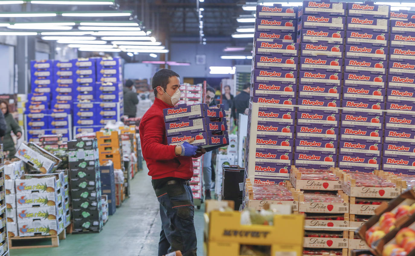 Fotos: Mercasantander, la despensa de las tiendas cántabras, tiene «existencias de sobra»