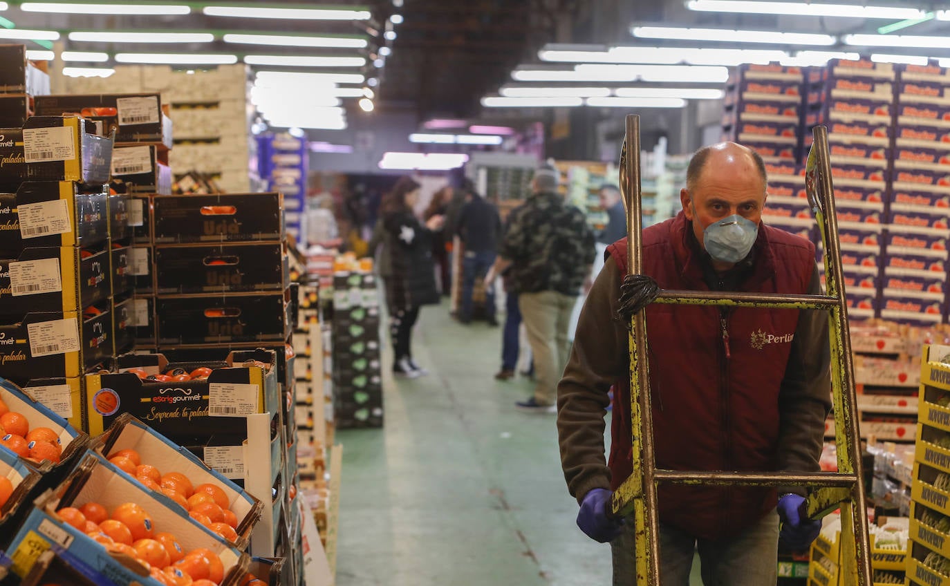 Fotos: Mercasantander, la despensa de las tiendas cántabras, tiene «existencias de sobra»