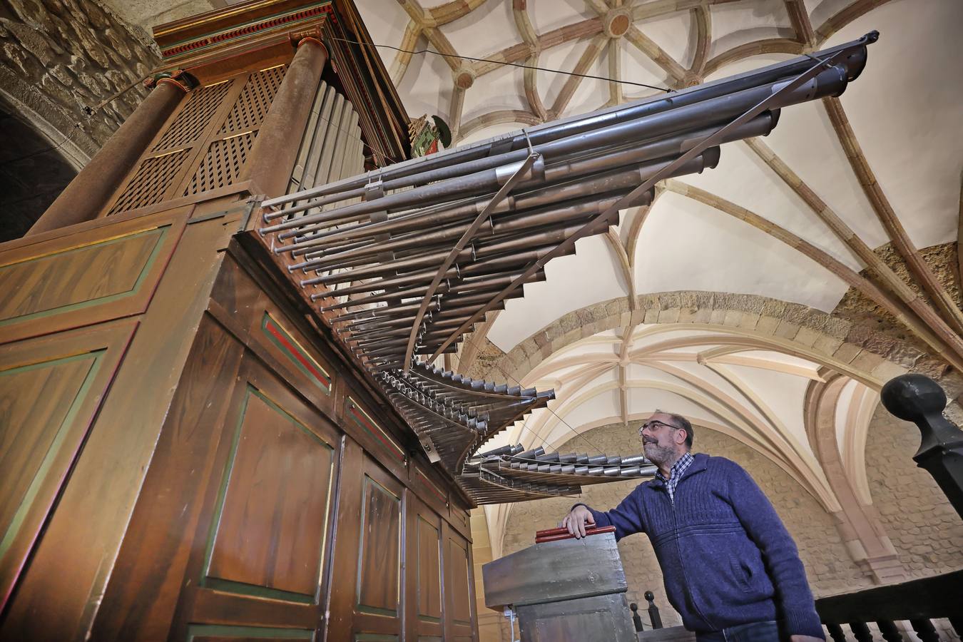 El instrumento, Bien de Interés Cultural, será restaurado este año por la Consejería de Cultura conuna inversión cercanaa los 14.000 euros 