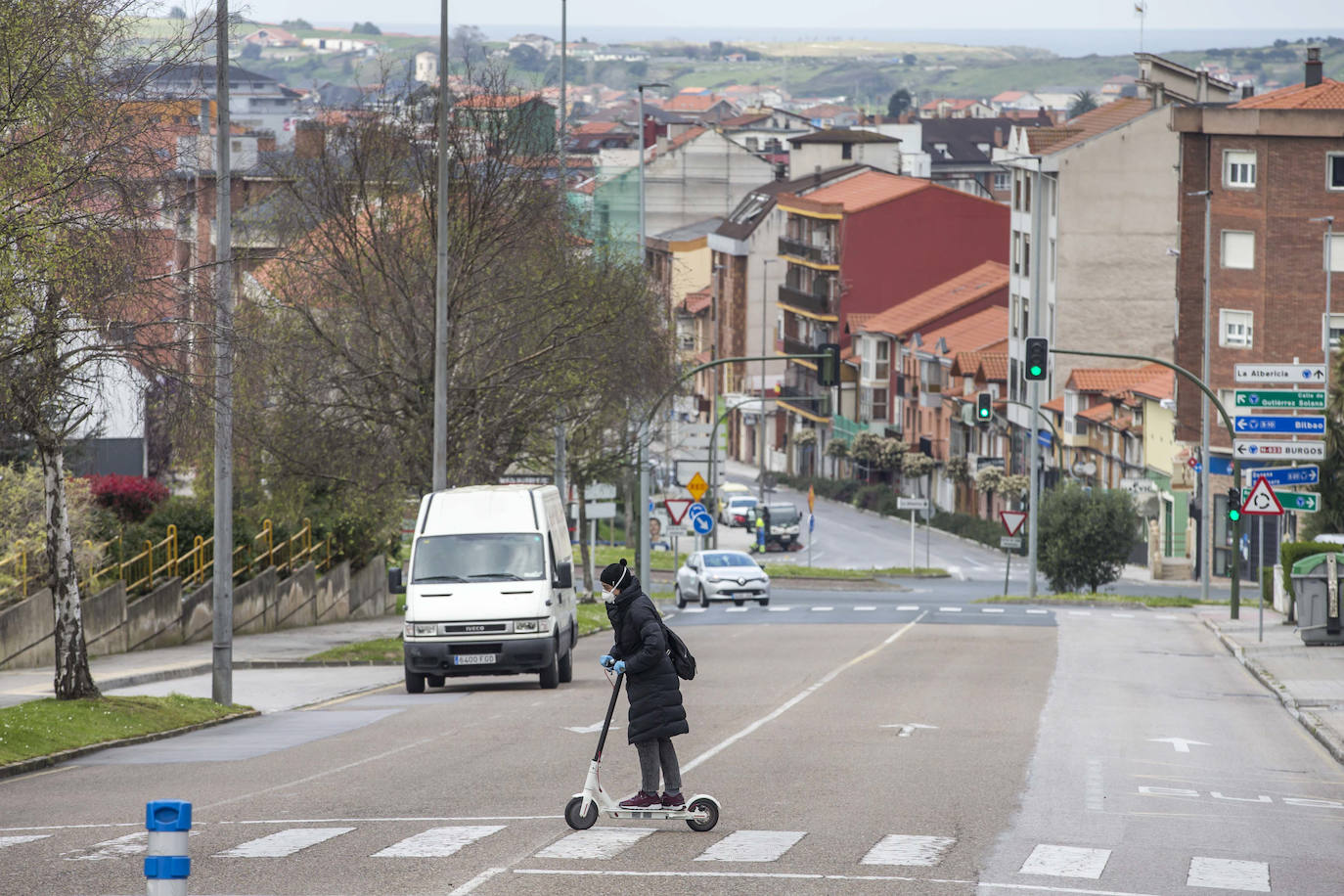 Fotos: Un paseo por Santander en el undécimo día de confinamiento