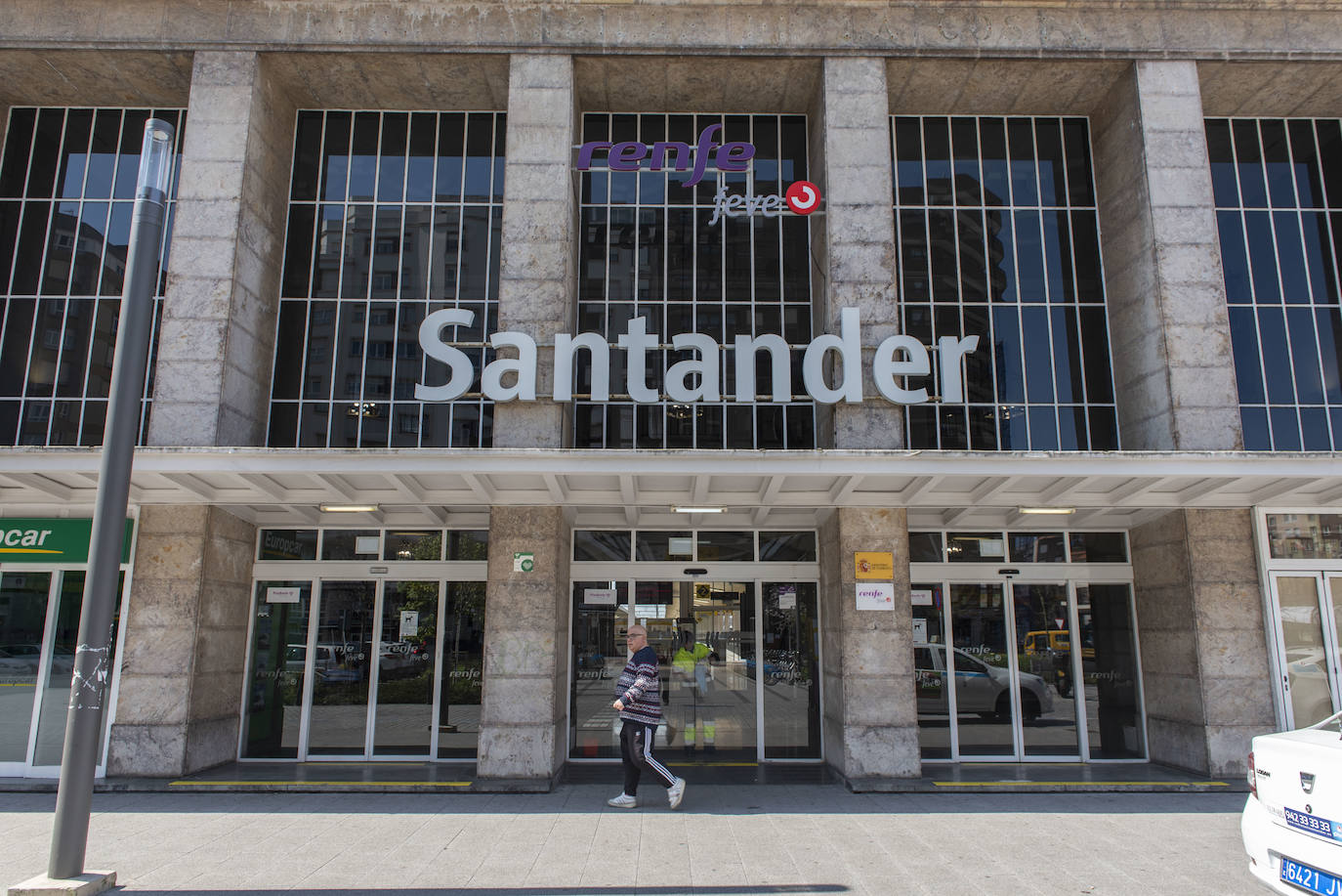 Estación de tren de Santander.
