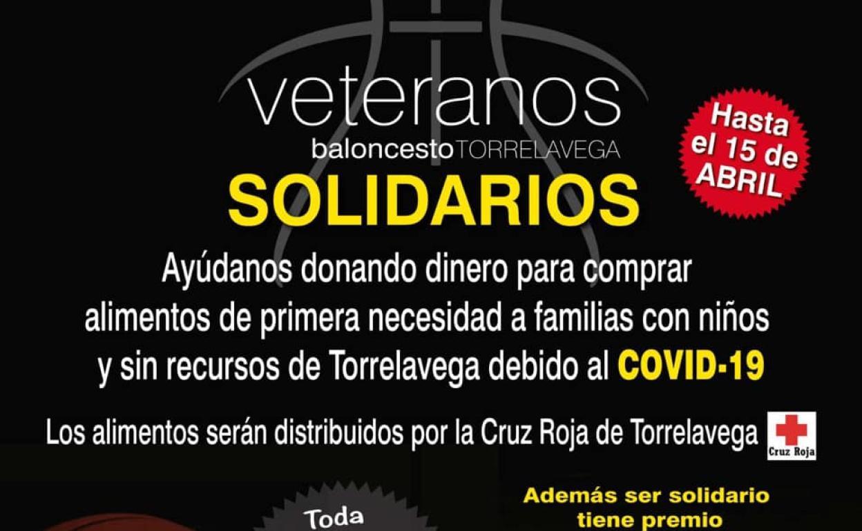 Los veteranos del SAB Torrelavega recaudan 4.000 euros para las familias sin recursos