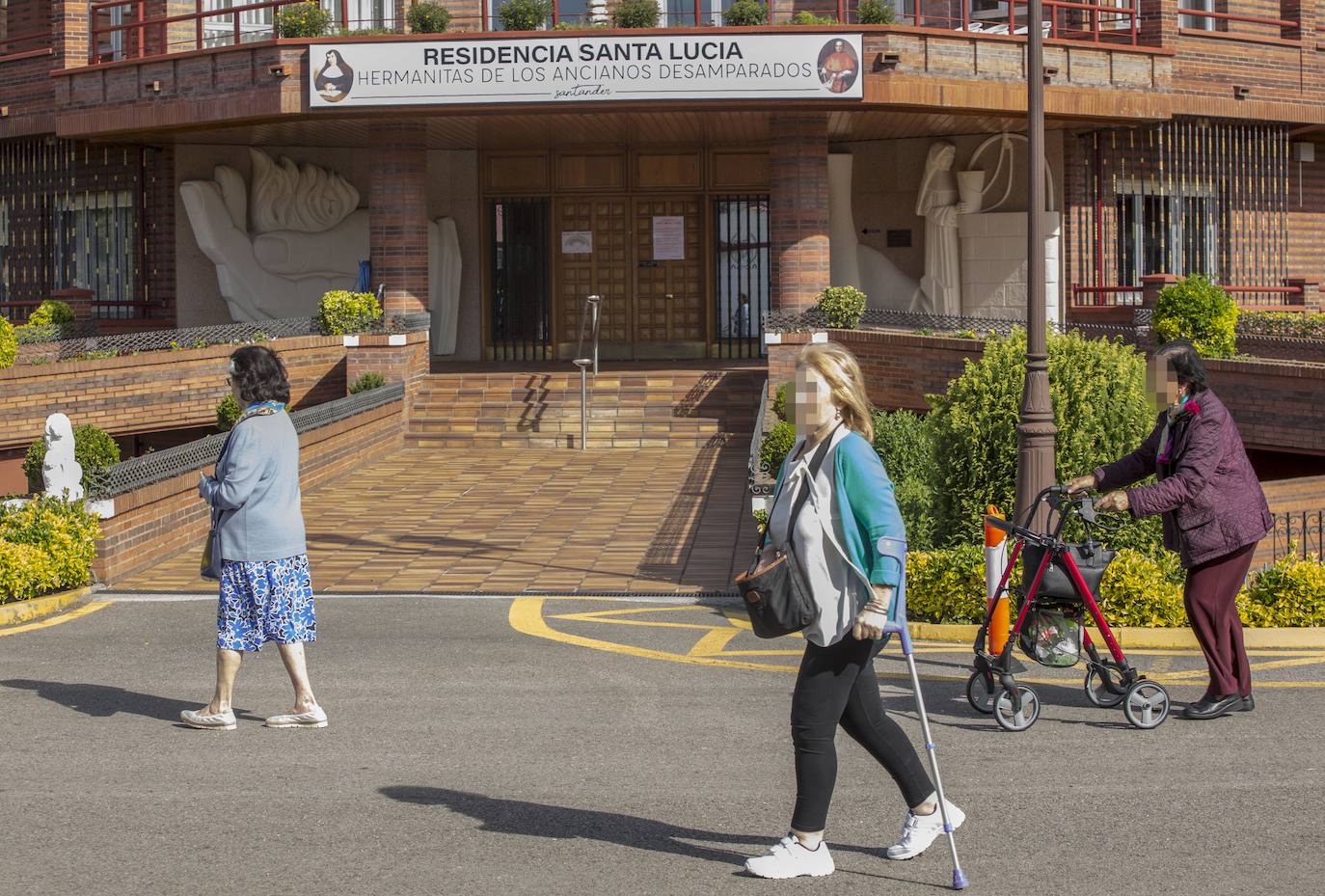 Fotos: Las residencias de Cantabria, durante la crisis de