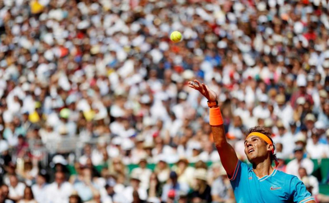 Rafa Nadal, durante un partido. 