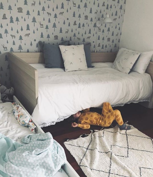 Sara Carbonero ha compartido esta foto de la habitación de sus hijos.