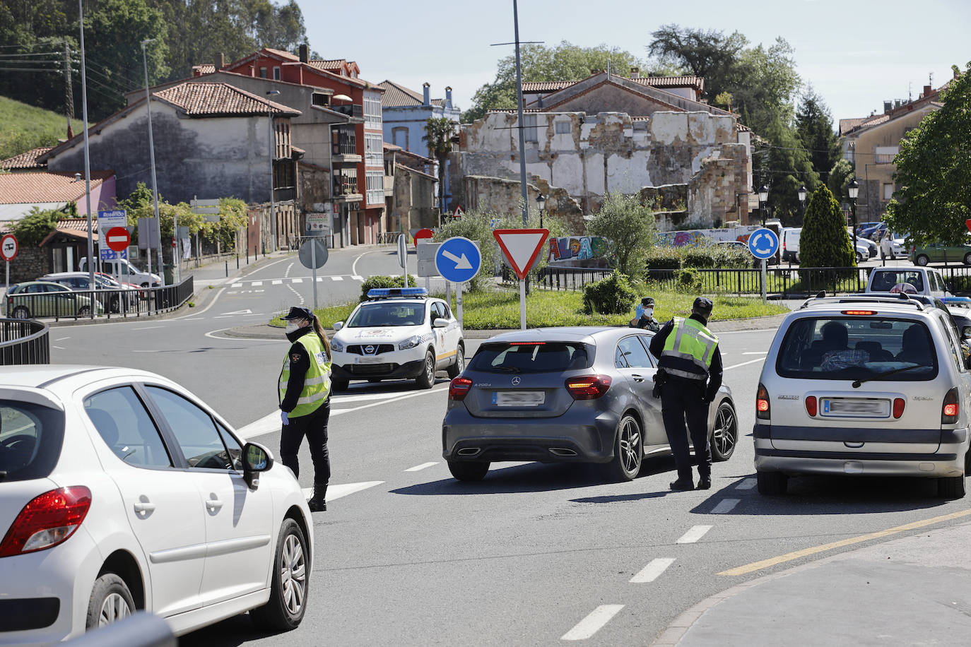 Fotos: Controles de vehículos