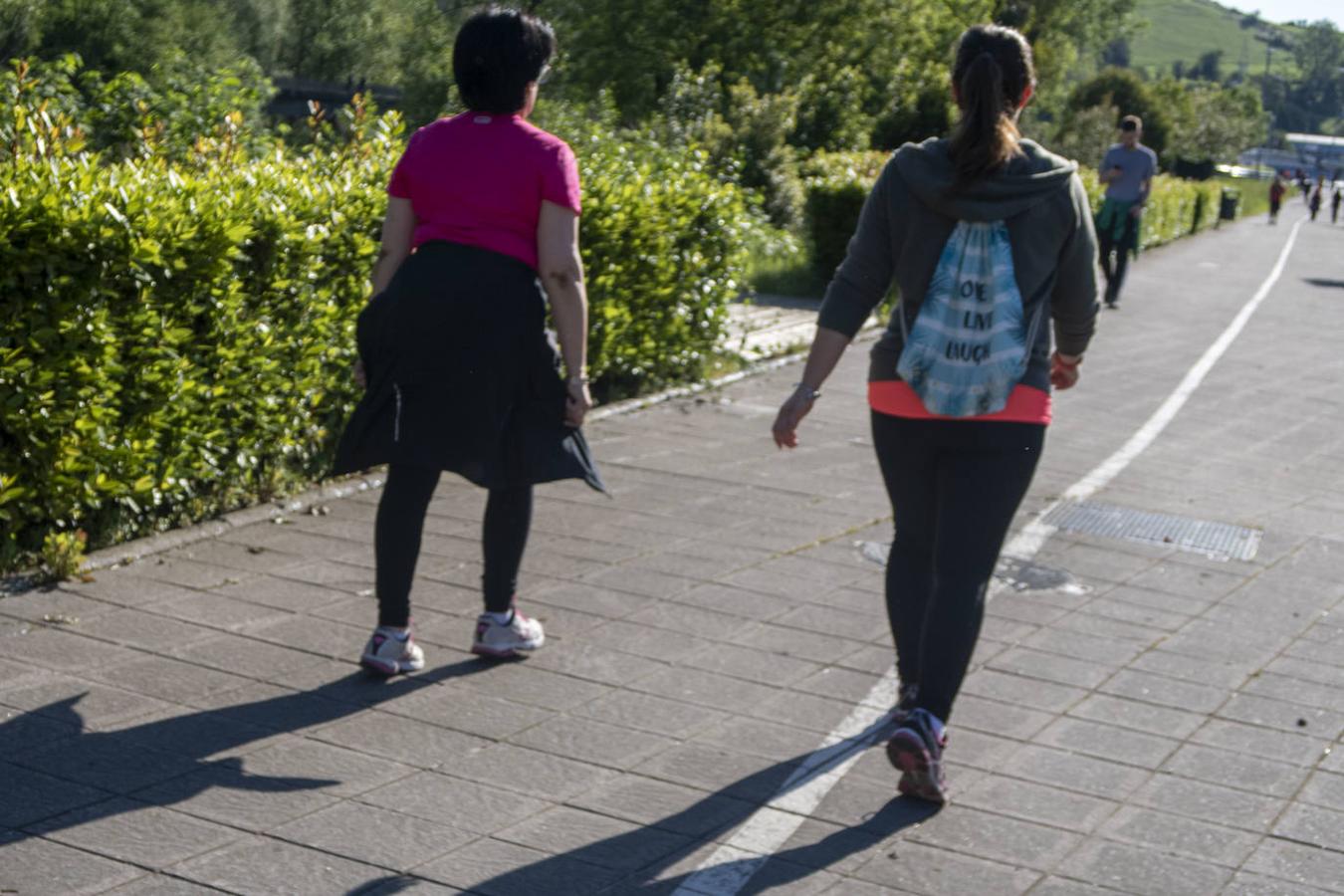 Fotos: Unas horas para recuperar el deporte en Liencres y Torrelavega