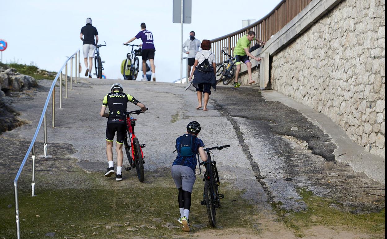 Así transcurrió el primer domingo con movilidad ciudadana en Cantabria