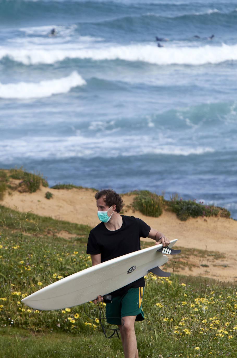 Fotos: Día de surf en Liencres