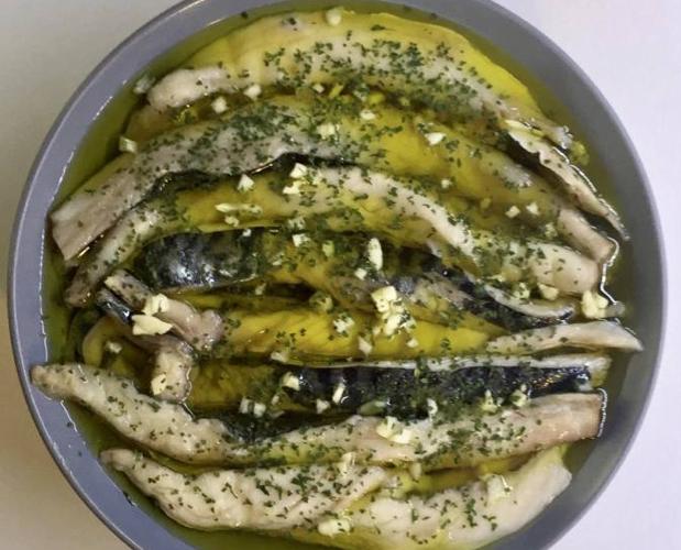 Uno de los platos presentados al concurso de Lupa y Cantabria en la Mesa.