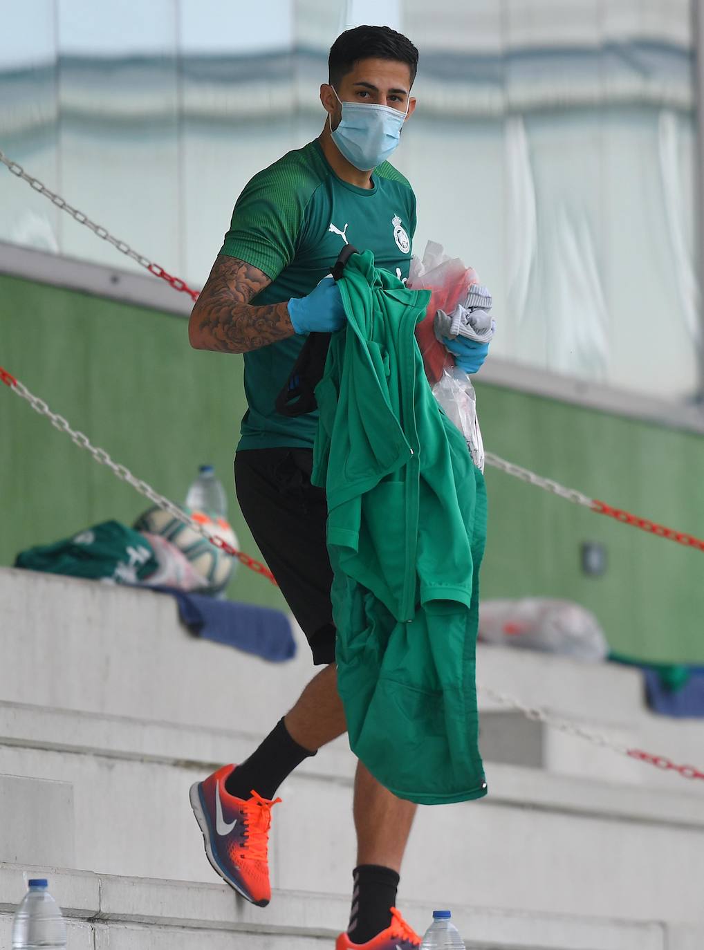 Fotos: Entrenamiento de este miércoles de los jugadores del Racing