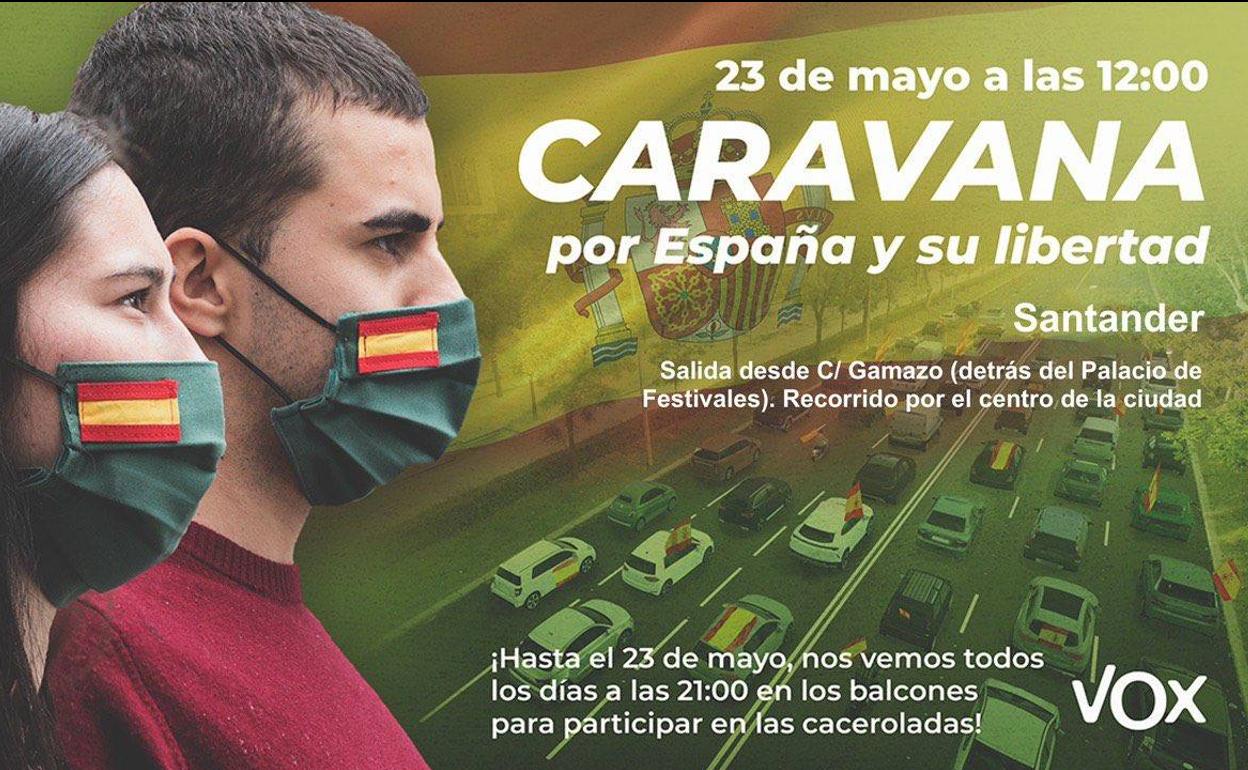 Cartel de la convocatoria.