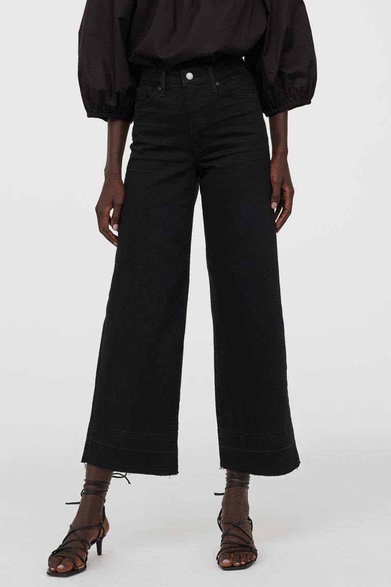 'Jeans culotte high ankle' de H&M, 24,99 euros.