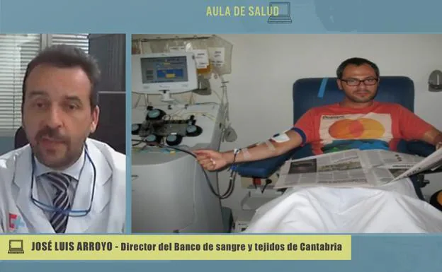 José Luis Arroyo: «No hay evidencias científicas que demuestren que el Covid-19 se contagie con una transfusión»