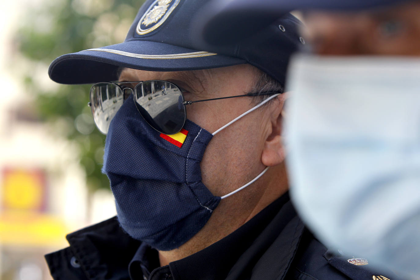 Fotos: Todos con mascarillas en el primer dia de uso obligado