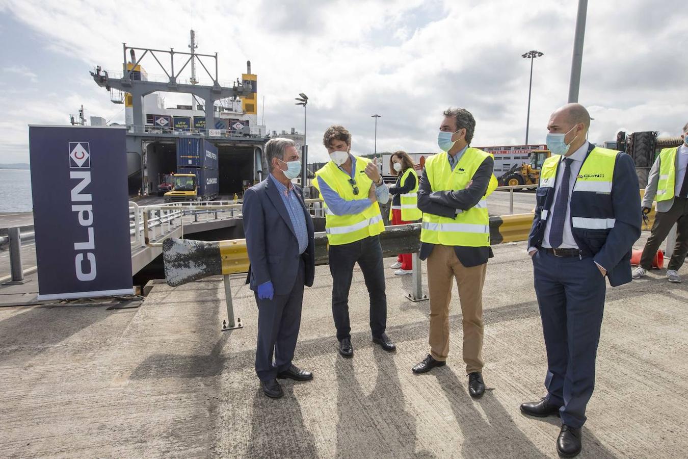 La nueva línea con destino a Cork operada por la compañía CldN restituye la que a principios de año dejó de realizar Brittany Ferries y posibilita operaciones en toda Europa.