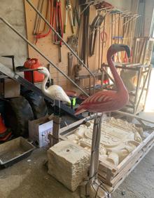 Imagen secundaria 2 - Escudo municipal y garzas