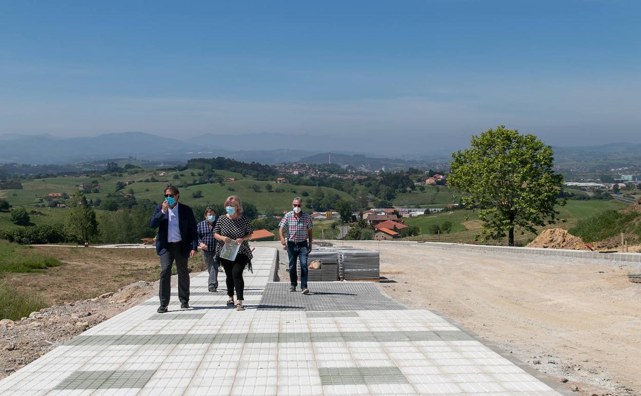 Polanco estudio la construcción de viviendas sociales en el Alto Pedroa