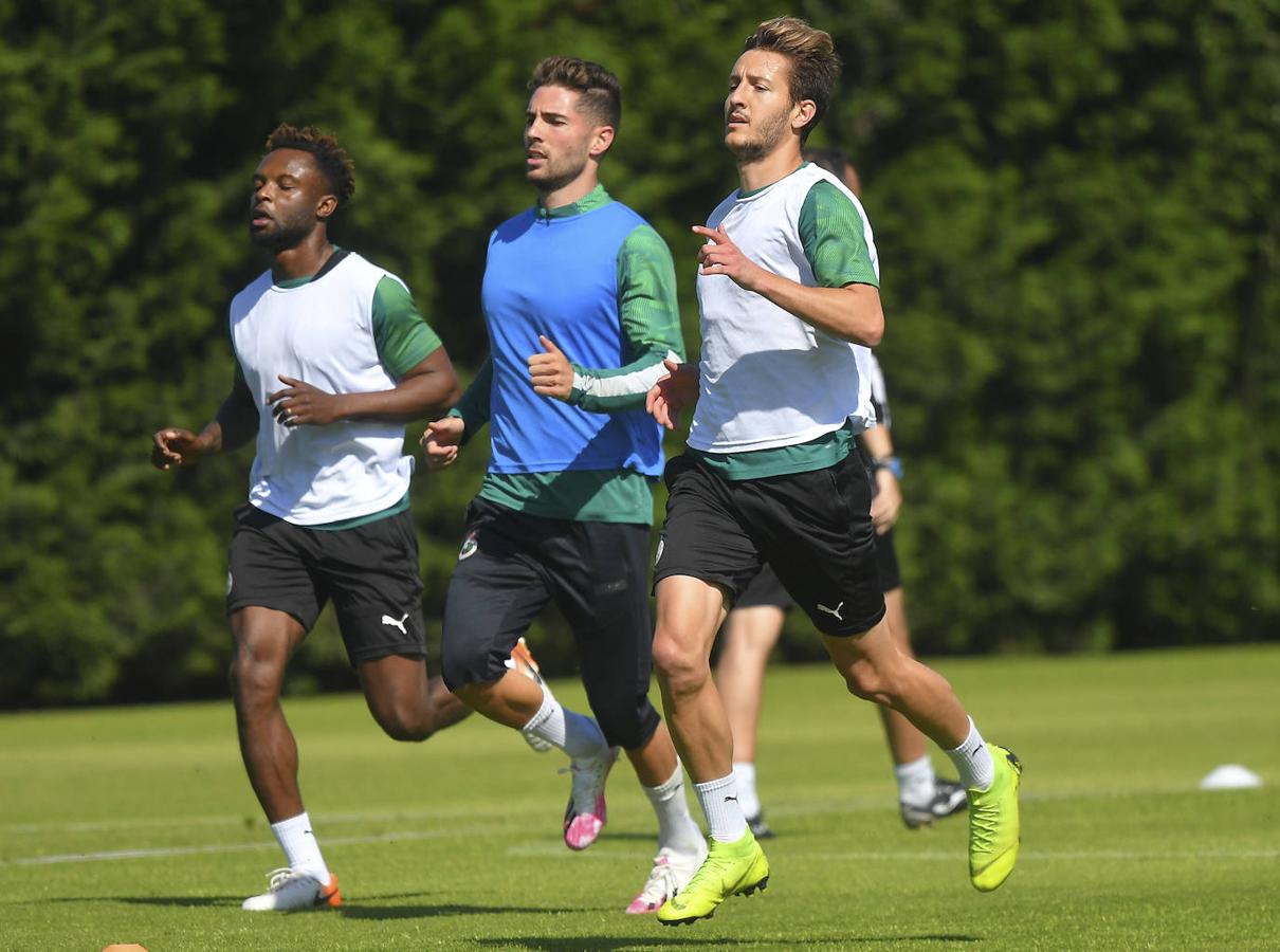 Fotos: Entrenamiento de Racing este martes