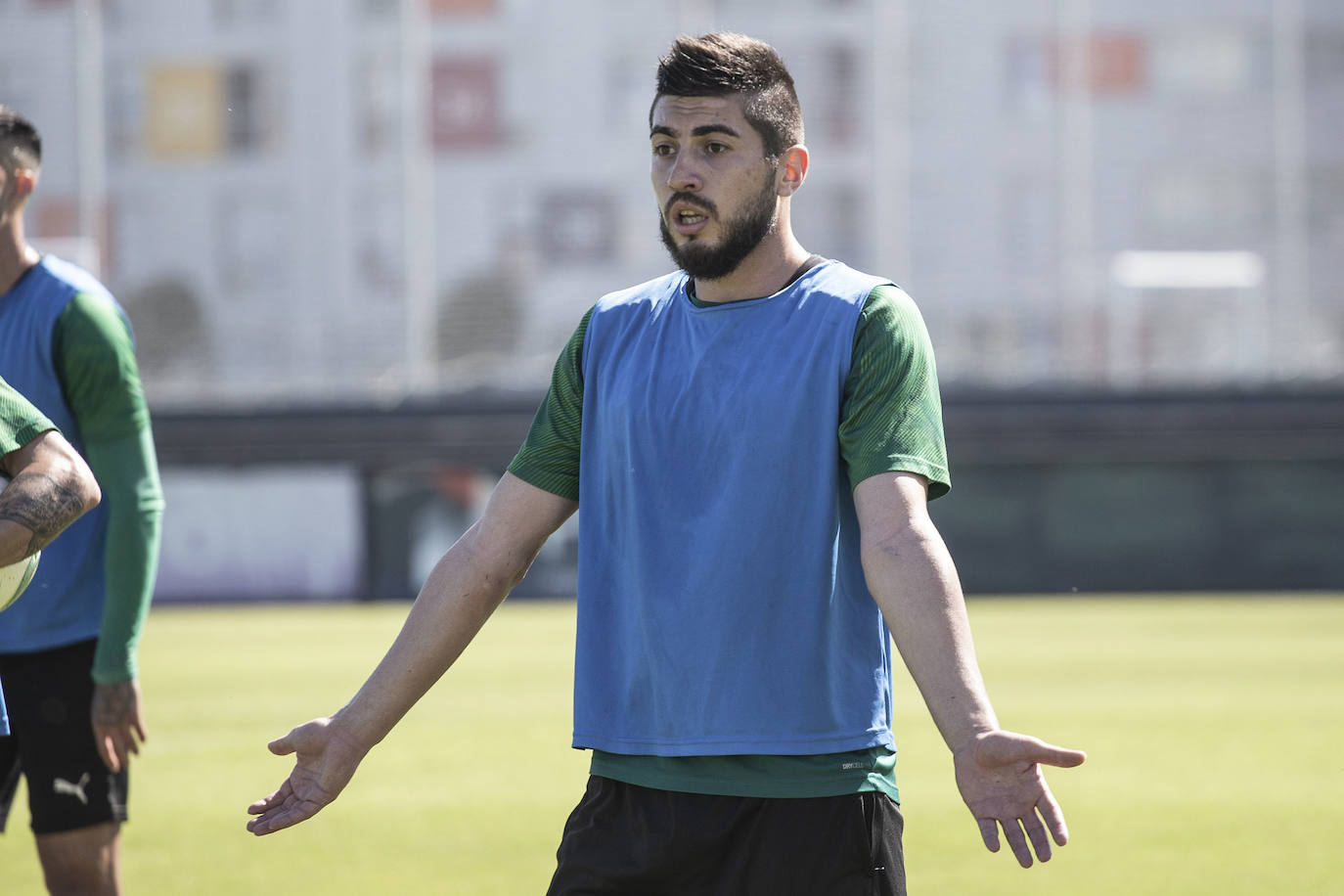 Fotos: Entrenamiento del Racing para preparar su vuelta a la competición